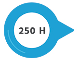 250h 250h